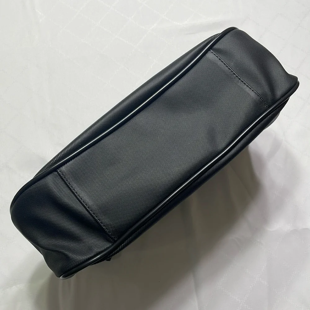 Lacoste Black Nylon Shoulder Bag